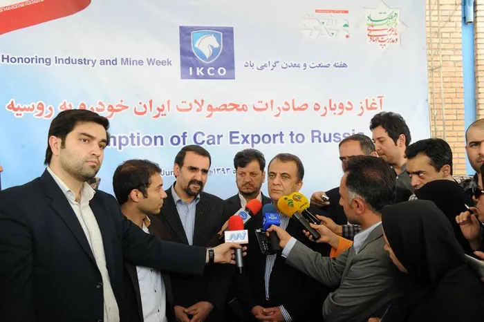 آغاز دوباره صادرات محصولات ايران خودرو به روسيه