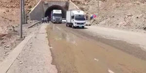 بازگشایی یکی از تونل‌های آسیب‌دیده محور بندرعباس-سیرجان