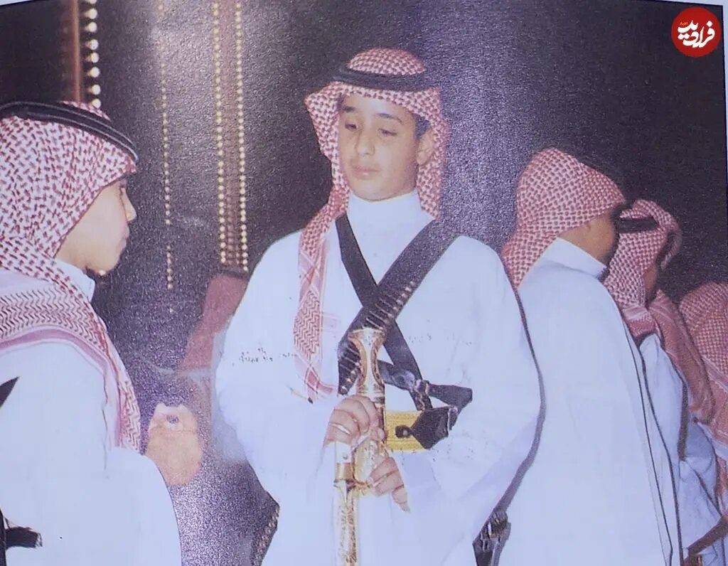«محمد بن سلمان در ۱۲ سالگی