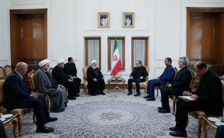 دیدار نائب رئیس مجلس اعلای شیعیان لبنان با عراقچی دیدار نائب رئیس مجلس اعلای شیعیان لبنان با عراقچی