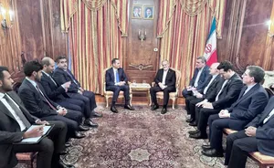 دیدار و گفتگوی نخست وزیر قطر با پزشکیان