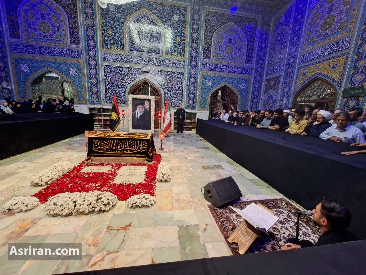 باز شدن دارالذکر به روی زائران رهبر شهید