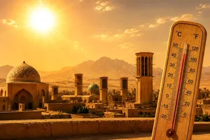 احتمال شکستن رکورد تاریخی گرمای کاشان در این هفته