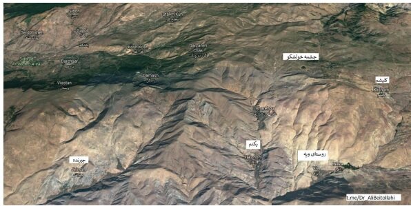 موقعیت روستای کلیشم موقعیت روستای کلیشم