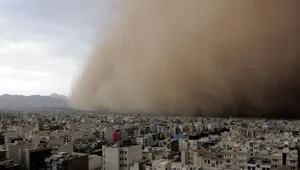 هشدار سطح نارنجی برای وقوع توفان در استان تهران