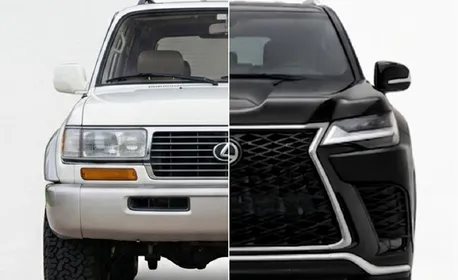 30 سال، 4 نسل؛ لکسوس LX چگونه به اینجا رسید؟ (+تصاویر)