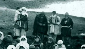 «عروسی ارمنی‌ها در یکی از جزایر دریاچه ارومیه»؛ 140 سال قبل (عکس)