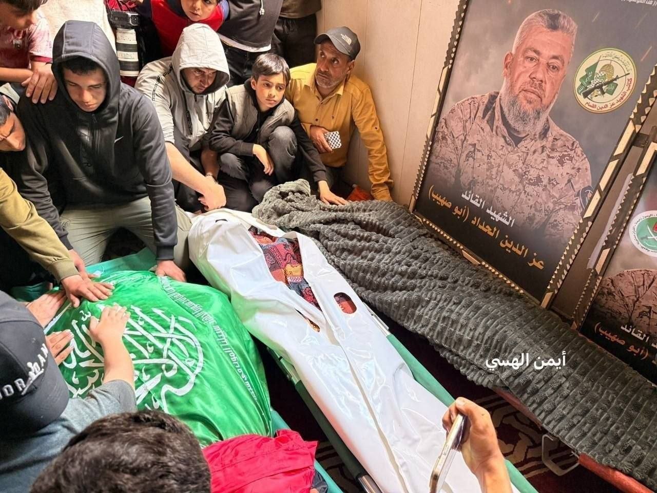 پیکر عزالدین حداد رهبر شاخه نظامی حماس پیکر عزالدین حداد رهبر شاخه نظامی حماس