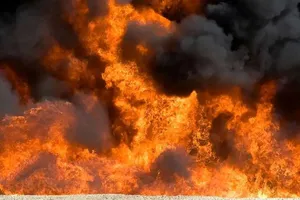 وقوع آتش‌سوزی گسترده در اسکاتلند