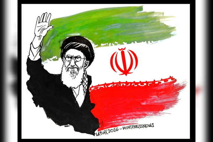 اثر کارلوس لطوف آنچه هنرمندان برای رهبر شهید نقش زدند