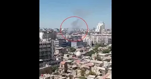 انفجار چند خودرو در دمشق همزمان با سفر مکرون