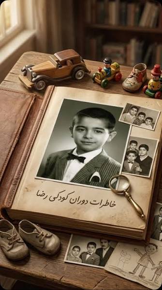 عکس و آلبوم خاطرات کودکی
