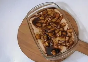 طرز تهیه اوتمیل سیب و دارچین رژیمی