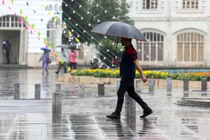 بارش برف و باران در ۱۰ استان کشور