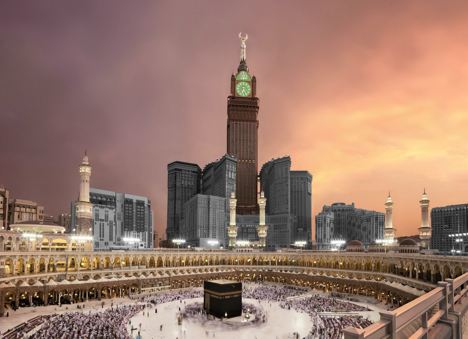 برج ساعت ابراجالبیت برج ساعت ابراجالبیت