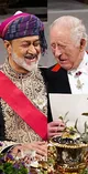 ضیافت مجلل چارلز سوم برای سلطان عمان (+عکس) /  اشاره پادشاه انگلیس به حدیث پیامبر اسلام