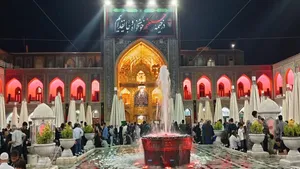 حال و هوای اولین روز محرم در حرم مطهر امام رضا