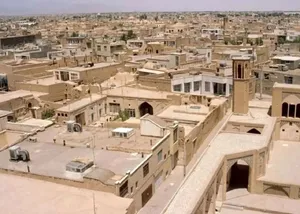 منظرۀ شهر «کاشان» در دوران ناصرالدین شاه